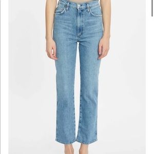 AGolde Pinch Waist High Rise Kick 27